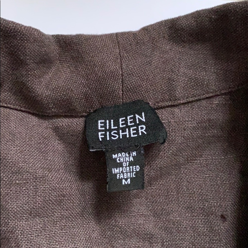 Eileen Fisher Irish Linen Blazer, Medium